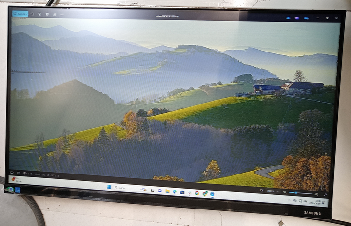 Samsung LED-Monitor PC Bildschirm 61 cm 24 Zoll Full HD Display DEFEKTWARE