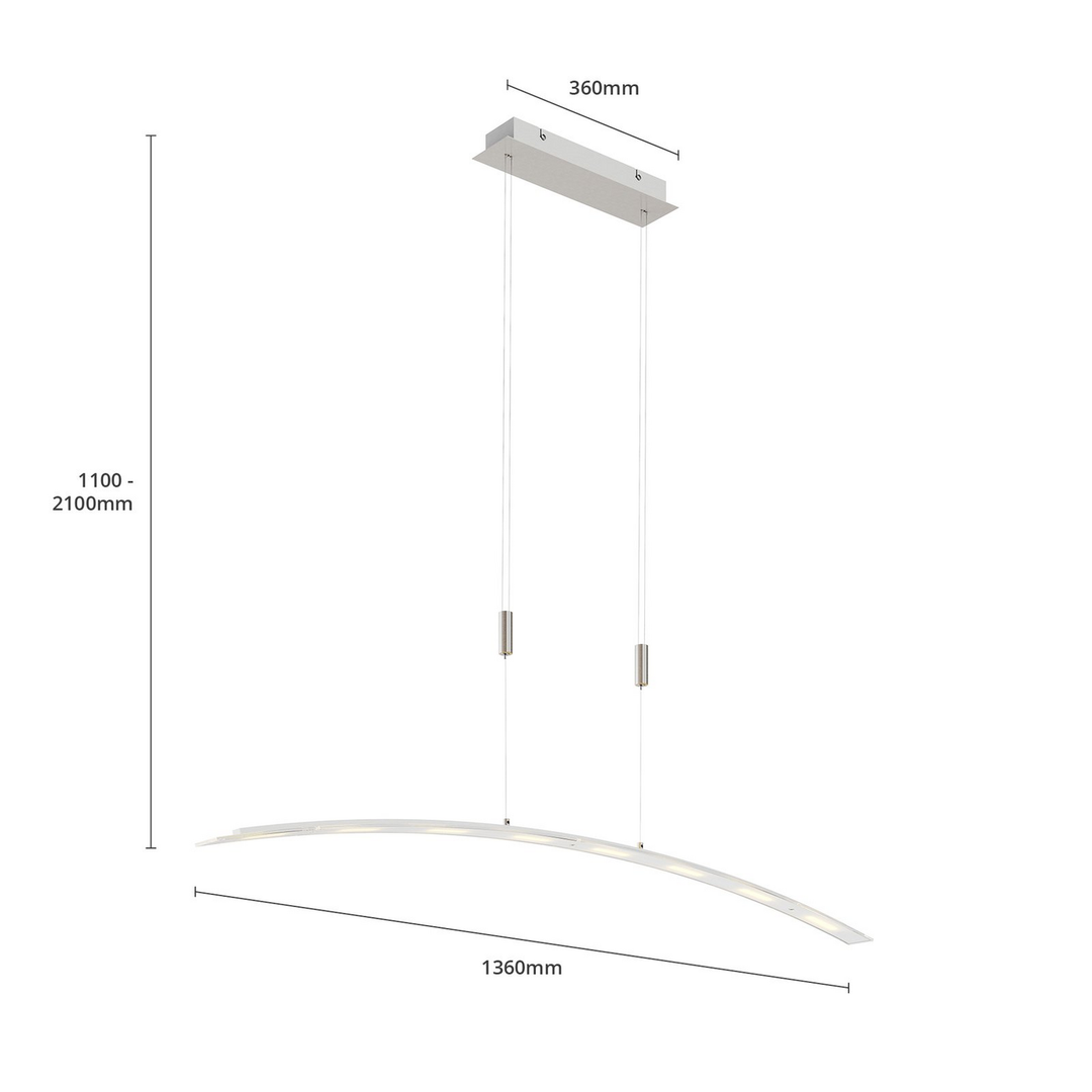 Lindby Manon Höhenverstellbare Led Pendelleuchte Hängeleuchte Pendellampe La899 B-Ware