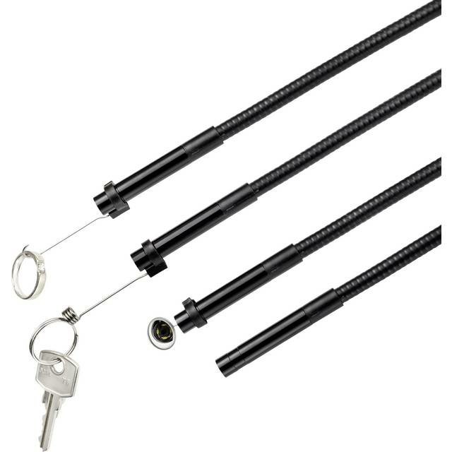 B-Ware Voltcraft Bs 600 Sd Endoskop Sonden 8 Mm Sonden Länge 5m Endoskopkamera Prüfgerät