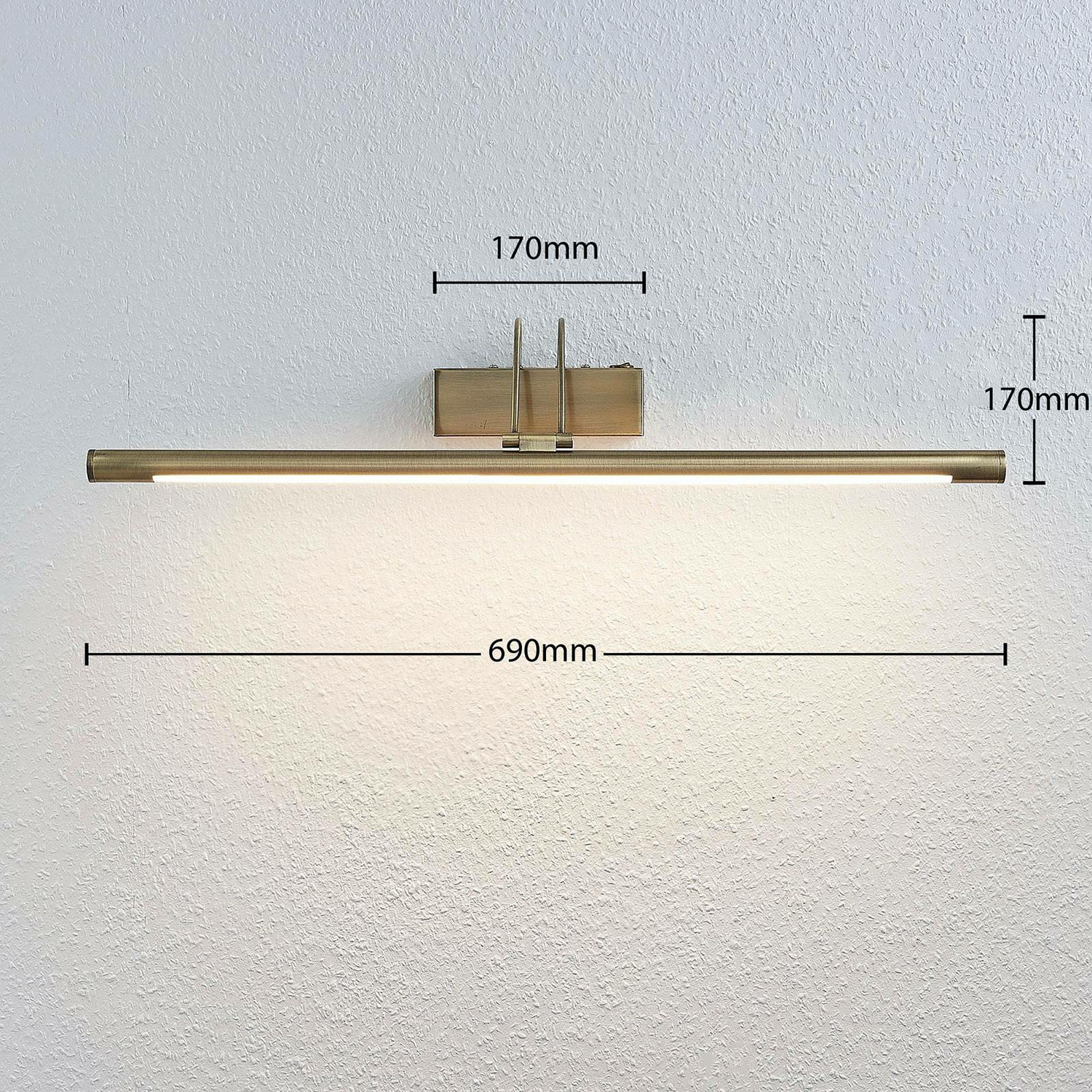 Applique murale LED Lindby Maline, applique murale altmes764