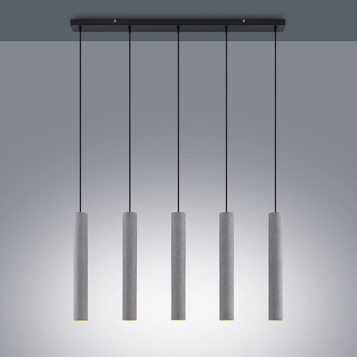 Lindby Concretto Pendelleuchte Hängeleuchte Deckenlampe Lampe 5 Flmg Gu10 G273 B-Ware - 4251096584165