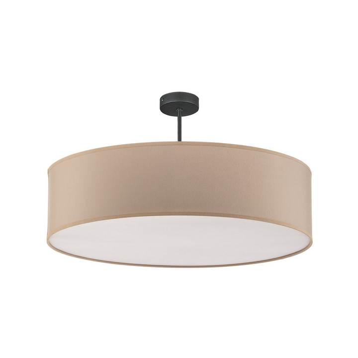 Euluna Deckenlampe Rondo Deckenlampe Deckenlicht E27 mit Abstand creme Ø 60cm