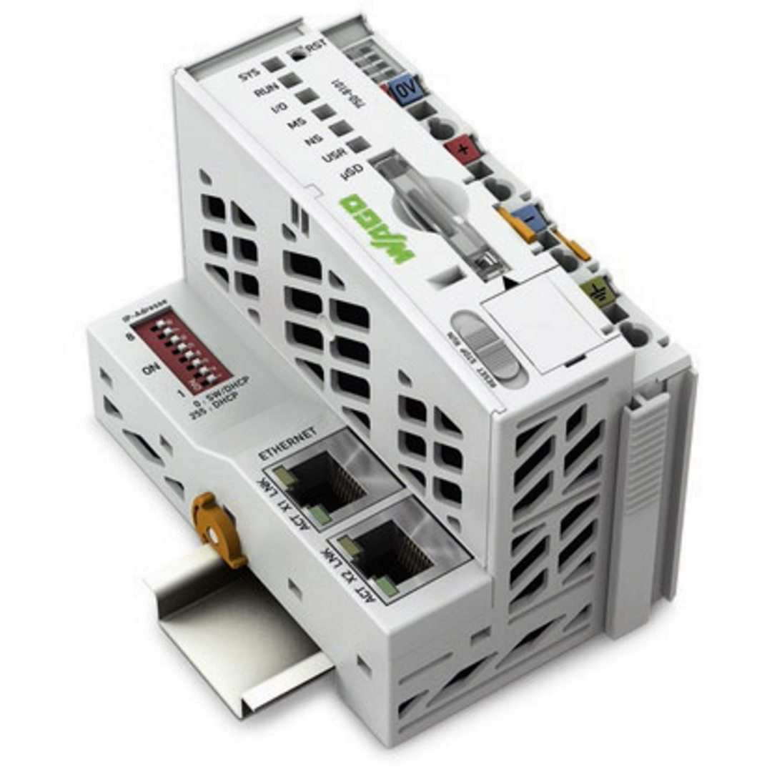 Wago Pfc100 2 Eth Sps Controller 750 8101 Sps Steuerung Relais Modul Sps Modul B-Ware