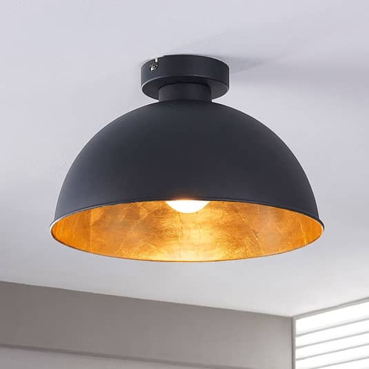 Lindby Deckenlampe Lampe Leuchte Deckenlampe Lya  Wohnzimmerlampe schwarz-g855
