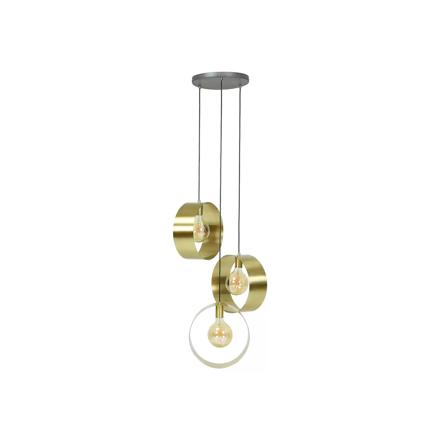 Hängeleuchte Thrudering, Gestuft Dreiflammig Deckenleuchte Hängelampe Lampe E27 B-Ware - 8713244083853