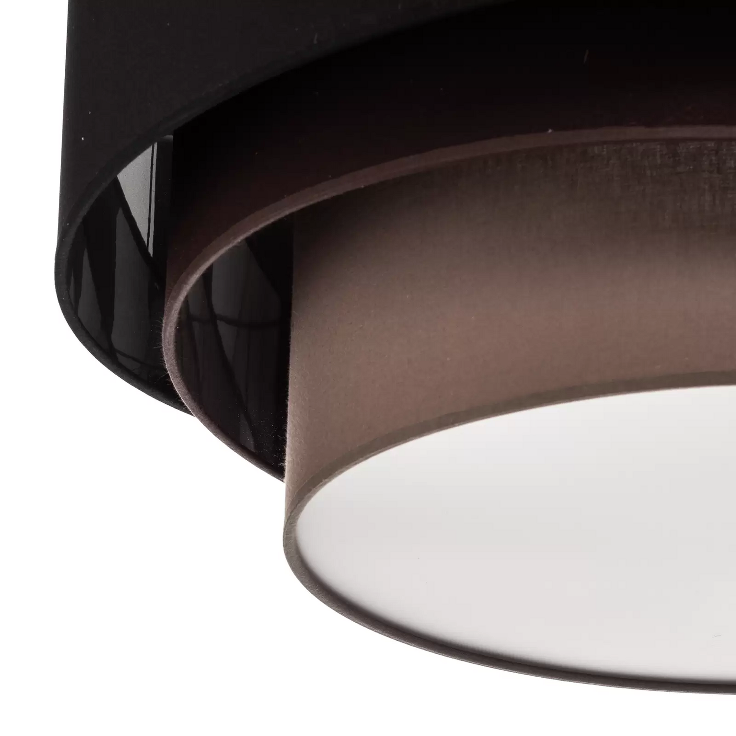 Euluna Trio Max 60cm Schwarz/Erde/Cappuccino Deckenlampe Deckenleuchte Lampe E27 B-Ware - 5905317601603