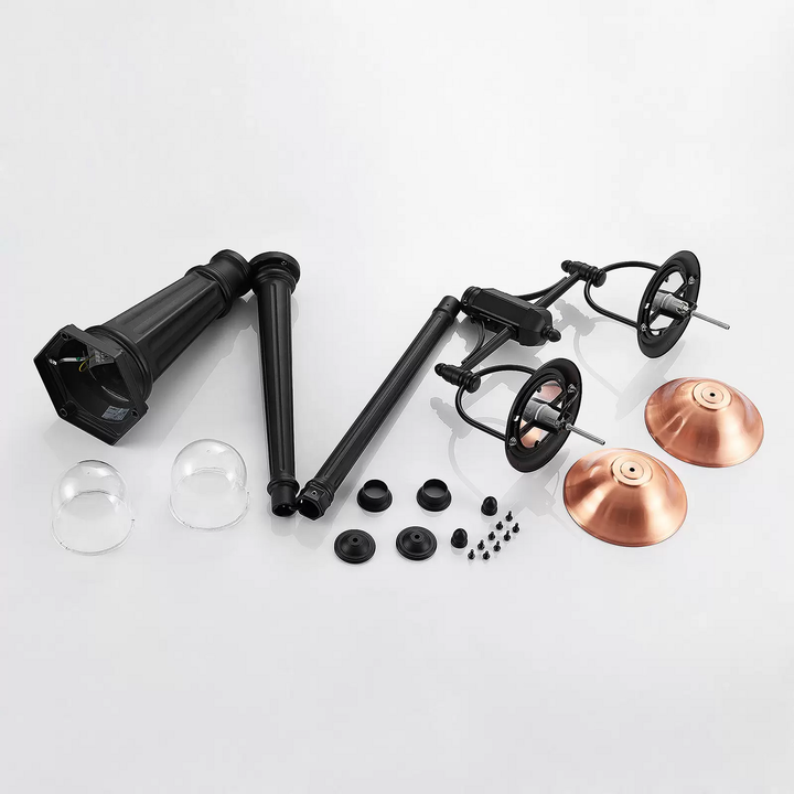 Lindby Clint Kandelaber 2 Flammig Nachtlicht Sockelleuchte Leuchte Lampe E27 B-Ware