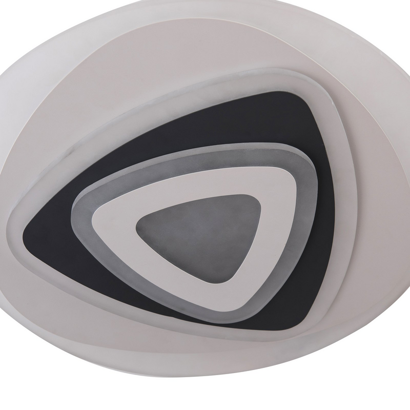 B-Ware Lindby Deckenleuchte Deckenlampe Led Rebeka Fernbedienung Rund Weiß Anthrazit208