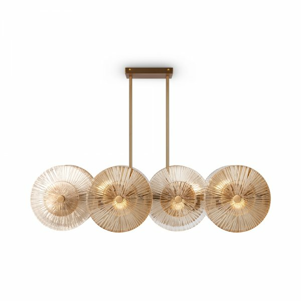 Maytoni Aster Hängeleuchte Hängelampe Leuchte Lampe Licht Mit Balken 8 Flammi49 B-Ware