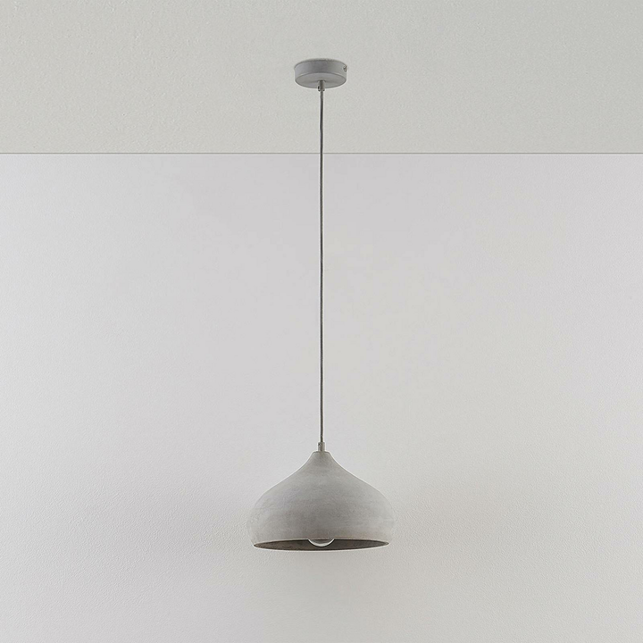 Lindby Beton Pendelleuchte Morton Pendelleuchte Lampe Leuchte E27 ø 29 Cm G108 B-Ware