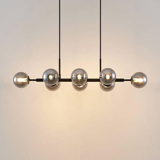 Lindby Kiamo Hängeleuchte Hängelampe Pendellampe Pendelleuchte Mit Glasschirm304 B-Ware - 4251911736281