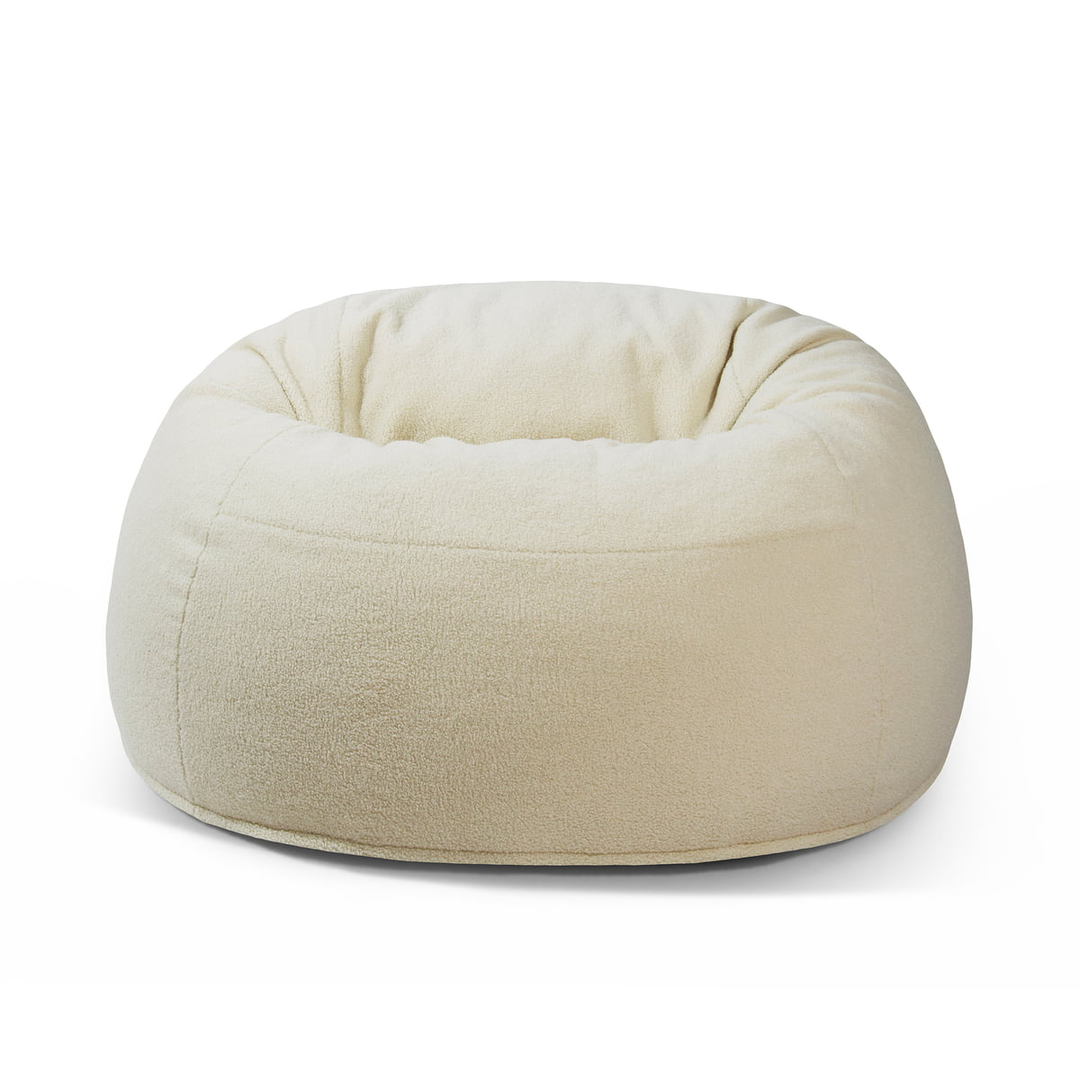Studio Zondag Doezel Sitzsack Bodenkissen Sitzkissen Xl, Cream B-Ware