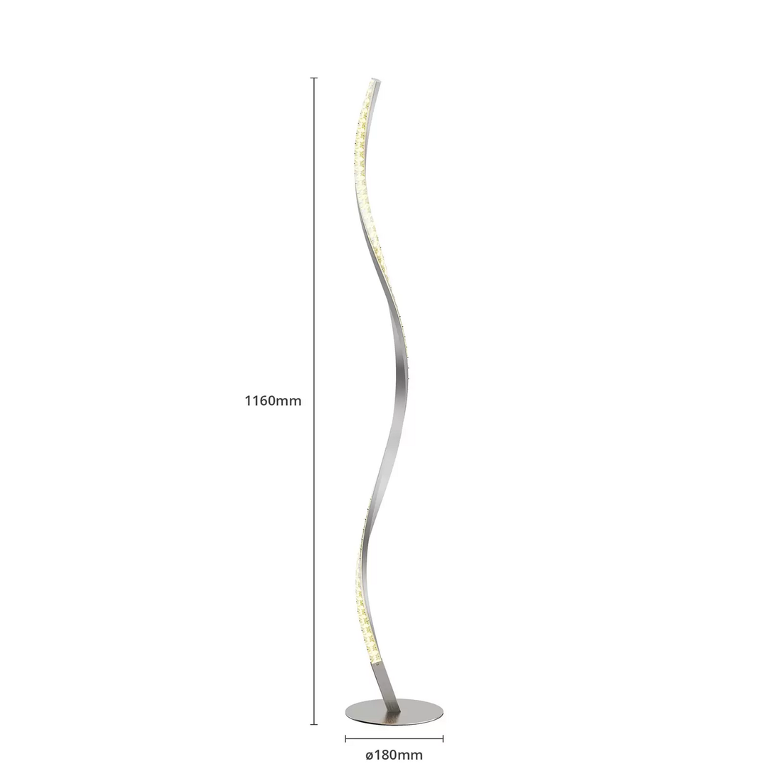 Lindby Criostal Led Stehleuchte Lampe Leuchte Standleuchte Stehlampe Led Li216 B-Ware
