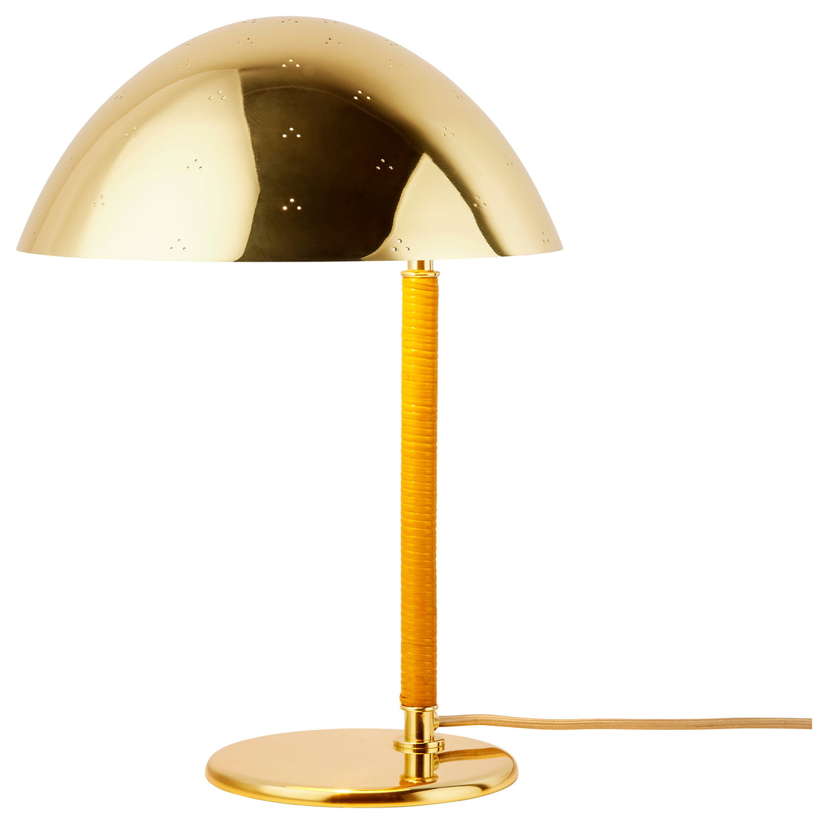 Gubi   9209 Tischleuchte Bambus Messing Tischlampe Lampe Leuchte Siehe Text/Foto B-Ware - 5715015751308