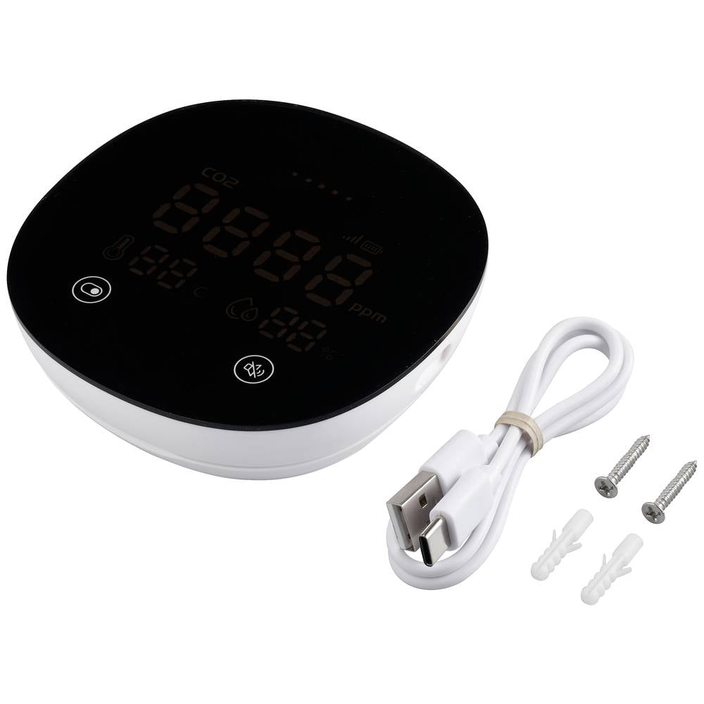 B-Ware Kohlendioxid Melder App Steuerung Thermometer Hydrometer Messgerät105