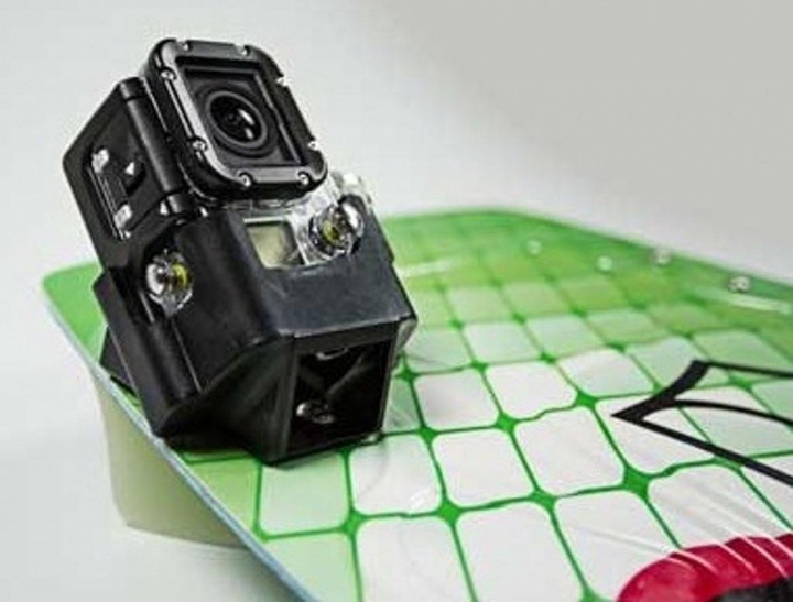 XSories Fixation GoPro Kite Fin Mount Segelhalterung Kamerahalterung Halterung