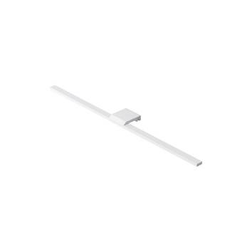 Lampe de miroir LED Euluna Triga, qualité B, IP44, blanche, 60 cm, 4000 K