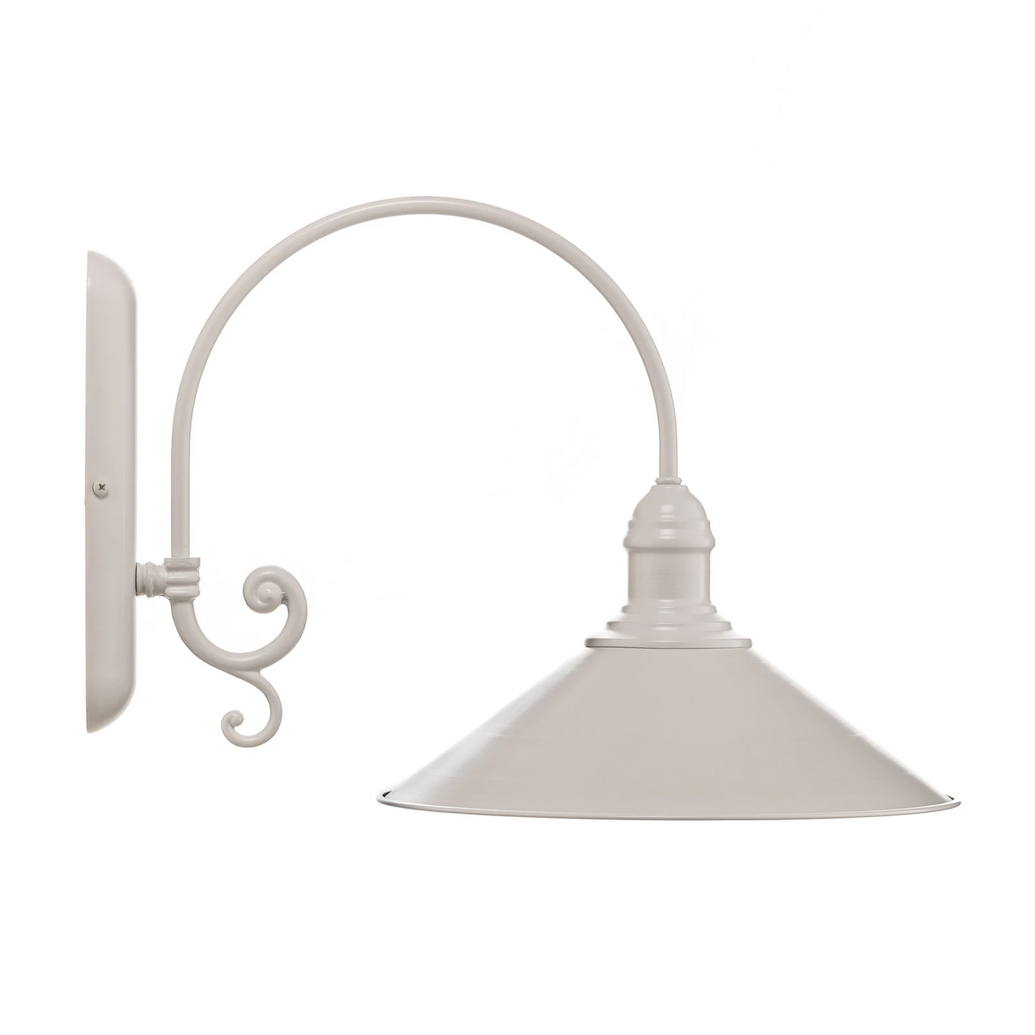 Wandleuchte Elmo Wandlampe Wandlicht Leuchte Lampe Licht Leselampe Weiß Lackiert B-Ware - 5902553216967