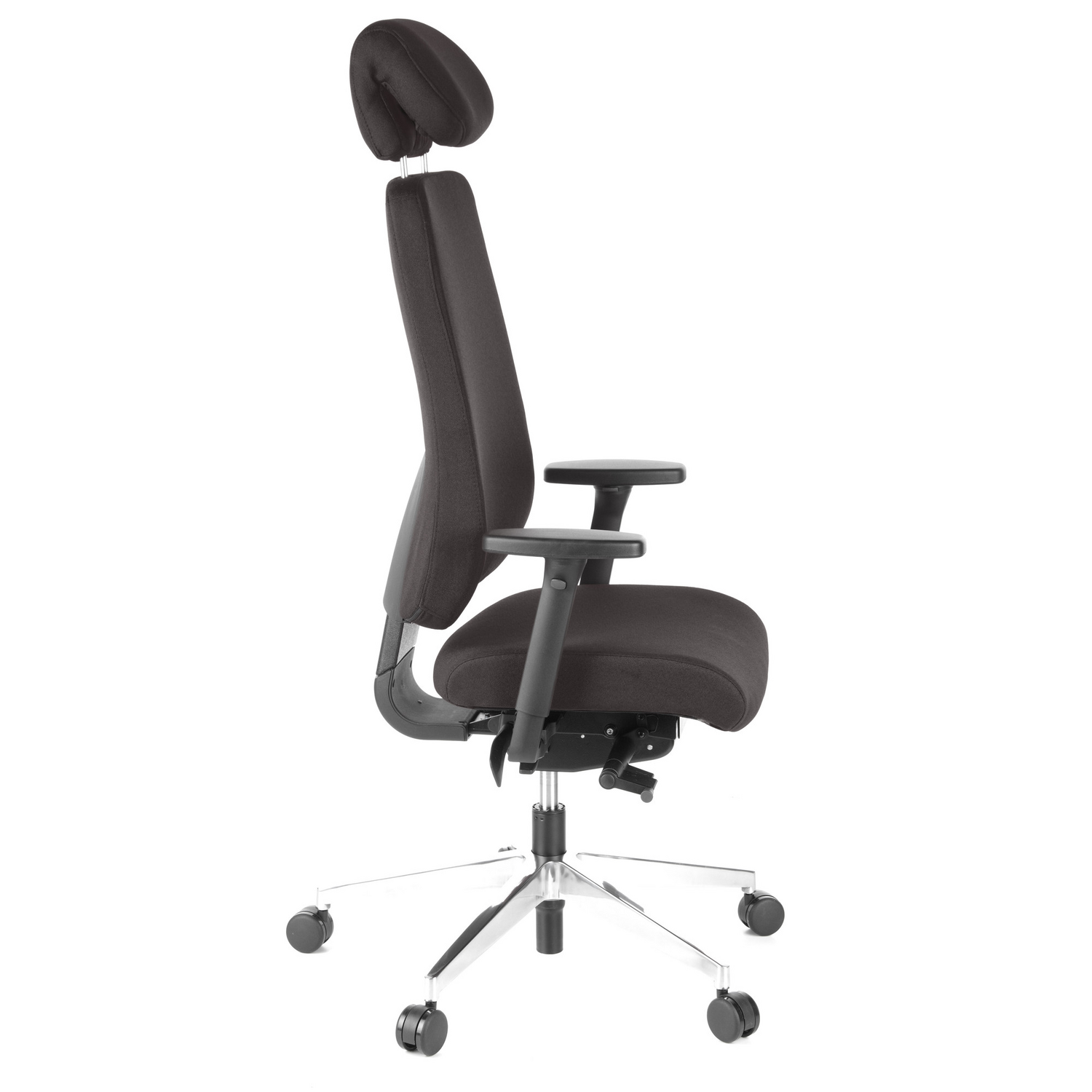 B-Ware Hjh Office Bürostuhl Chefsessel Drehstuhl Power Office Stoff Schwarz