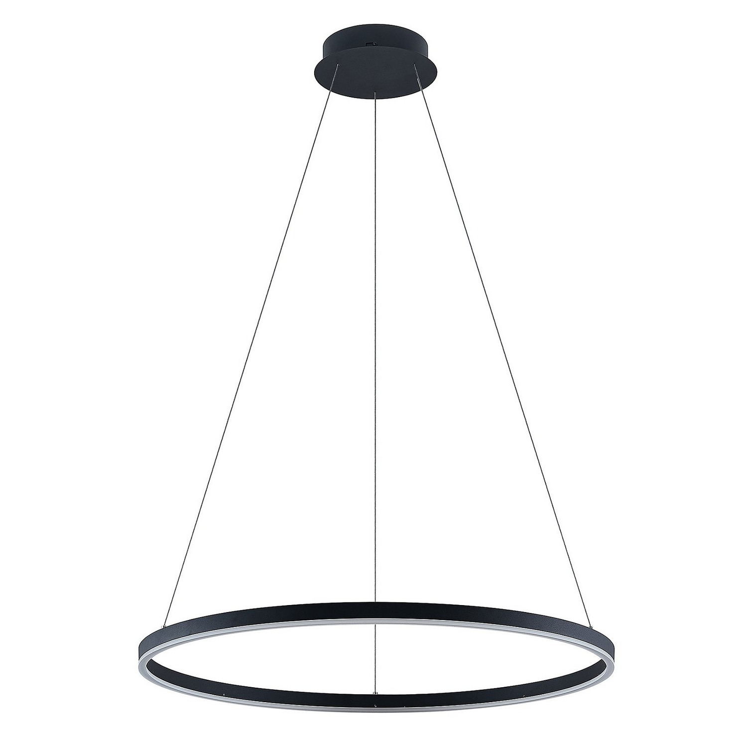 B-Ware Arcchio Albiona Led Hängeleuchte Hängeleuchte Lampe ø 80 Cm 46,8 W Schwarz Weiß