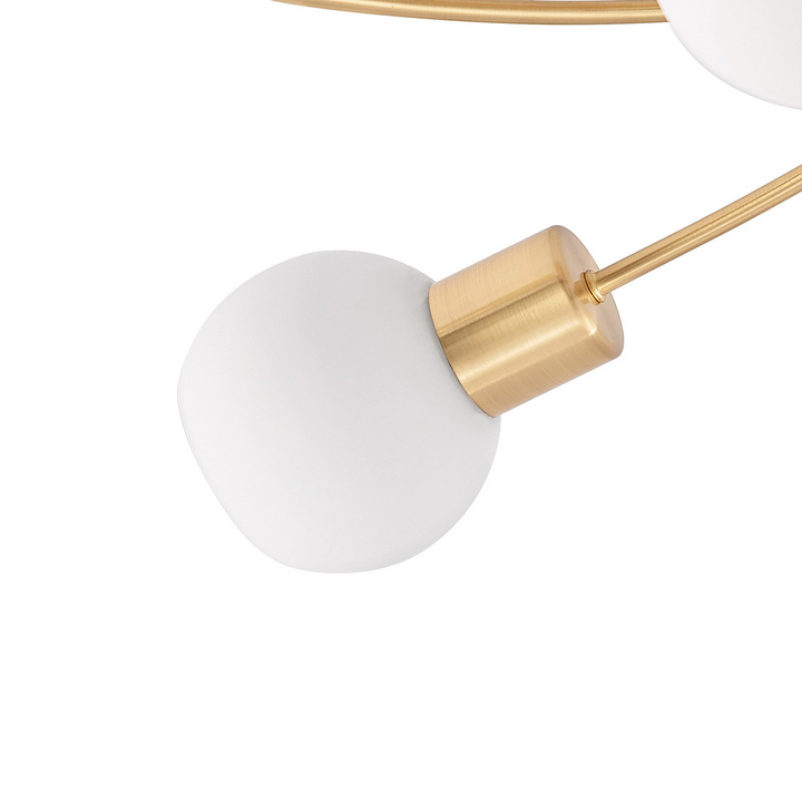 Lindby Ciala Deckenlampe Deckenlampe Lampe Leuchte Decke 7 Flammig Messing E14 B-Ware
