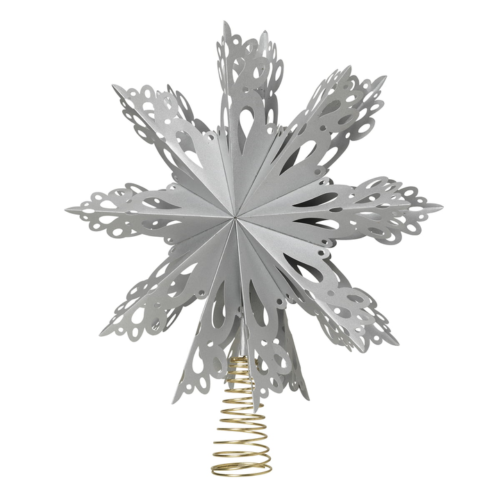 Broste Copenhagen Weihnachtsstern Christbaumspitze ø 30 Cm Silber 5 Stück B-Ware