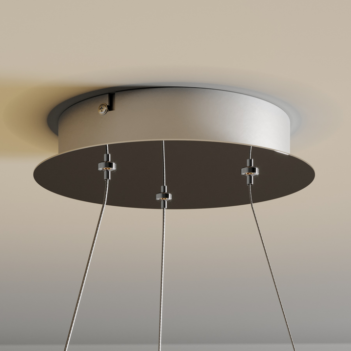 Lucande Led Pendelleuchte Lyani Pendelleuchte Lampe Leuchte Dimmbar 60 Cm Ch426 B-Ware - 4251096550245
