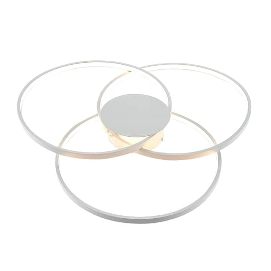 B-Ware Lindby Riley Led Deckenlampe Deckenlampe Hängelampe Lampe Dimmbar Weiß Ip20 40 W