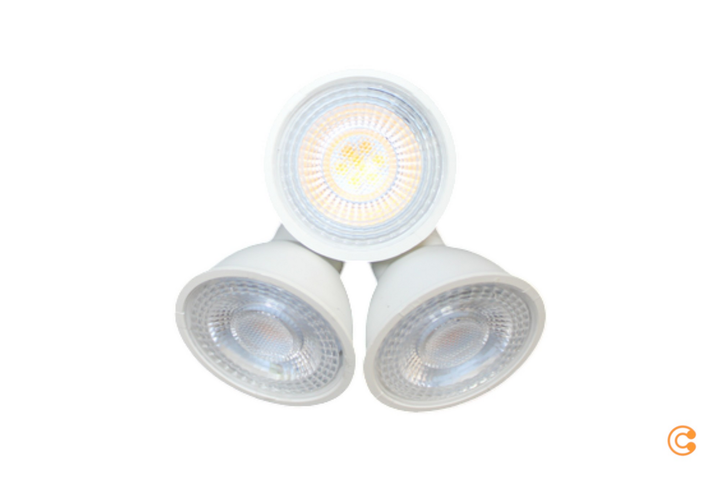 Paulmann 3er Spot Deckenspot Deckenlampe Deckenlicht GU10 Nova IP44 dimmbar weiß