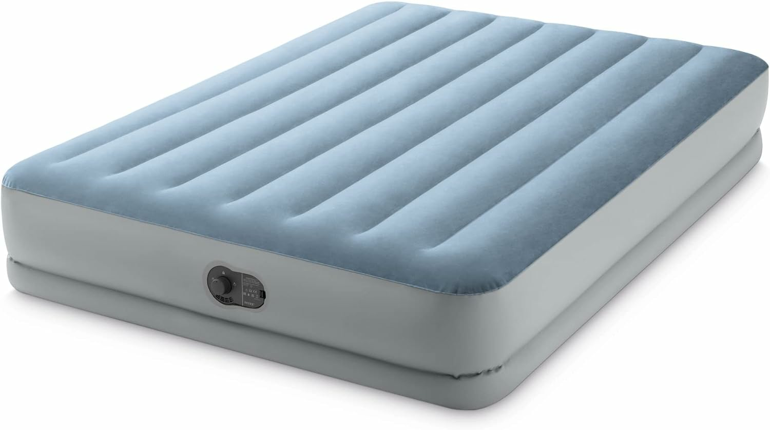 B-Ware Intex Queen Dura Beam Comfort Luftbett Bett Mit Fastfill Usb Pumpe Aufgeblasen