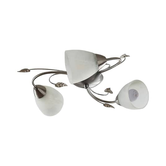 Plafonnier LED Lindby Yannie, lampe de plafond à 3 lumières, éclairage de salon