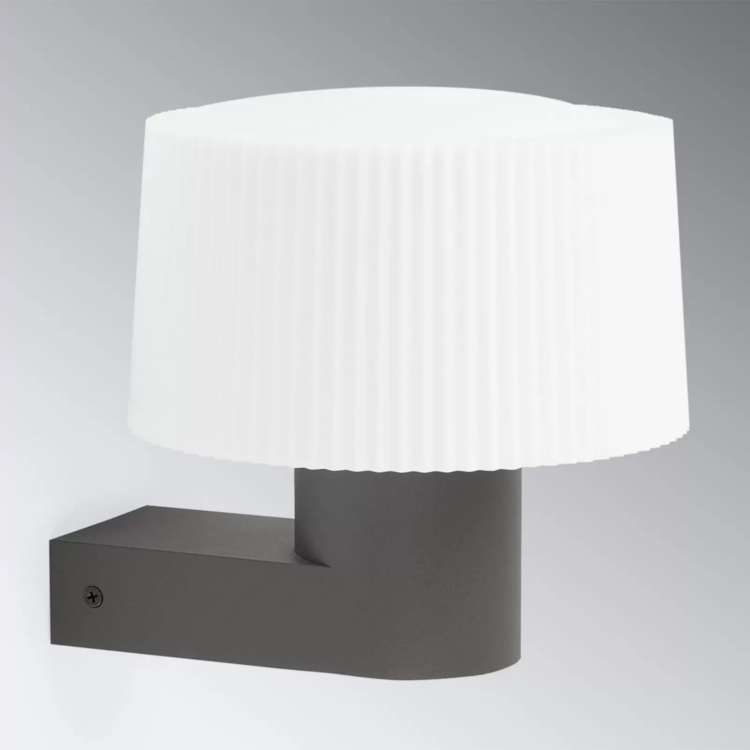 Faro Barcelona Außenwandleuchte Muffin Mit Gerilltem Schirm Wandlampe Lampe Spot B-Ware - 8421776022737