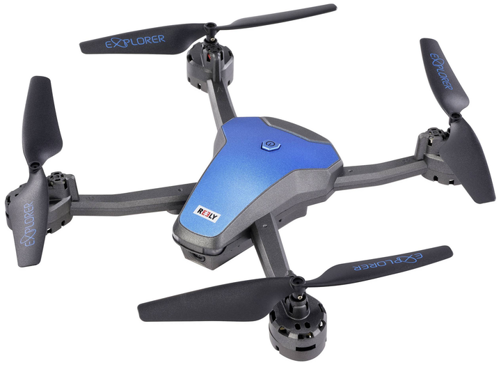 Reely Marathon Quadrocopter Rt F Einsteiger Kameraflug Blau Defektware D-Ware