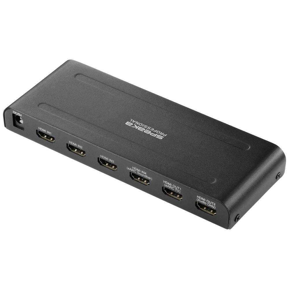 Spea Ka Professional Sp Hda 550 4 Port Hdmi Switch Hdmi Umschalter B-Ware