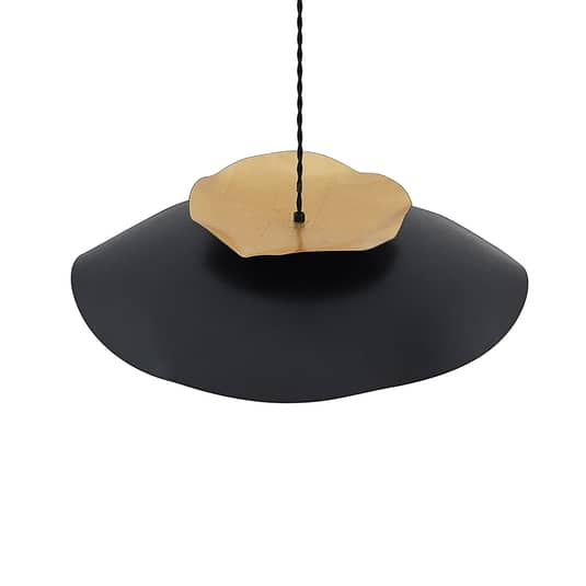 Lucande Elidan Hängeleuchte Hängelampe Deckenleuchte Lampe Leuchte Schwarz Gold  B-Ware - 4251911705751