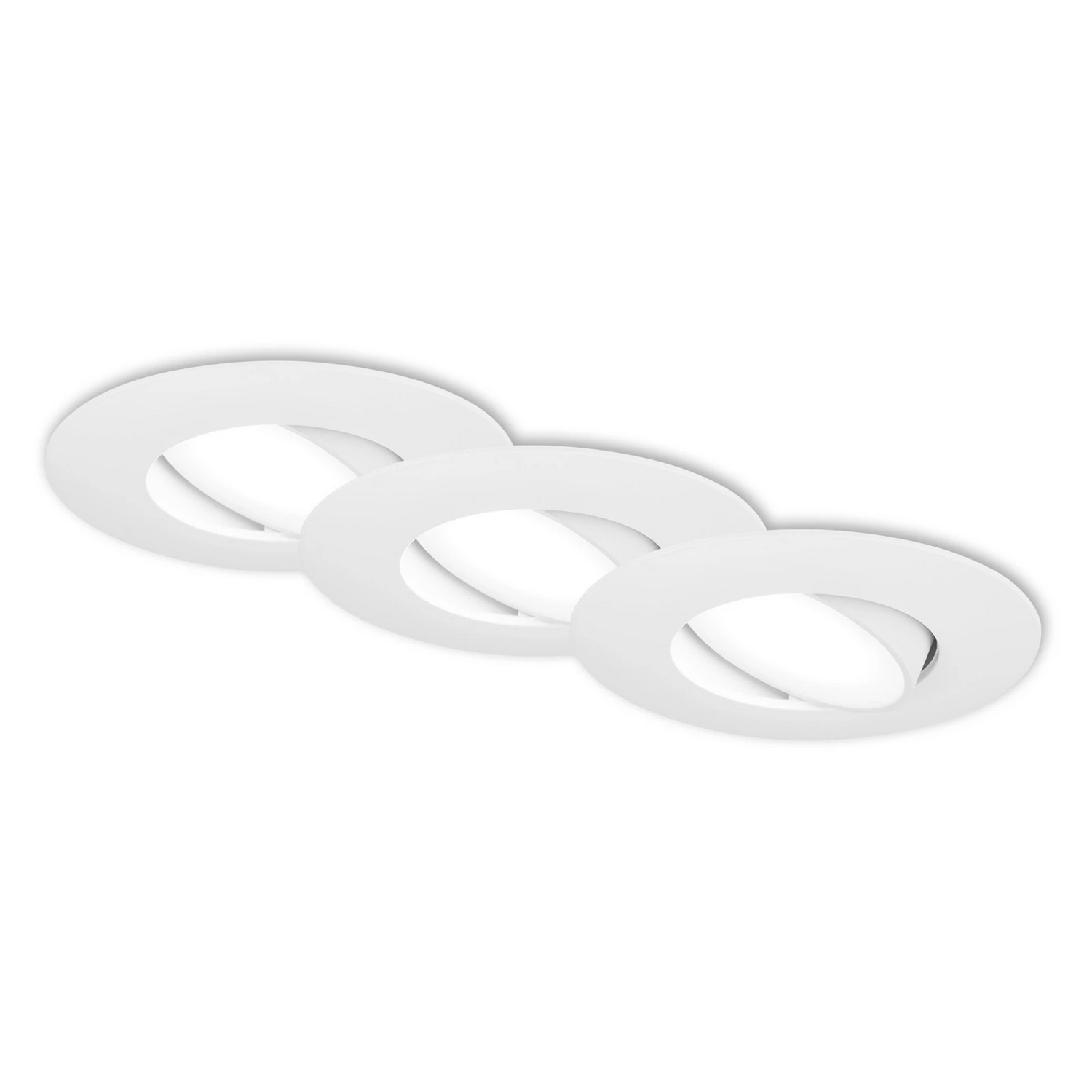B-Ware Briloner Led Einbauspot 7597 Deckenlampe Deckenlicht Lampe 3er Ip65 4.000 K Weiß