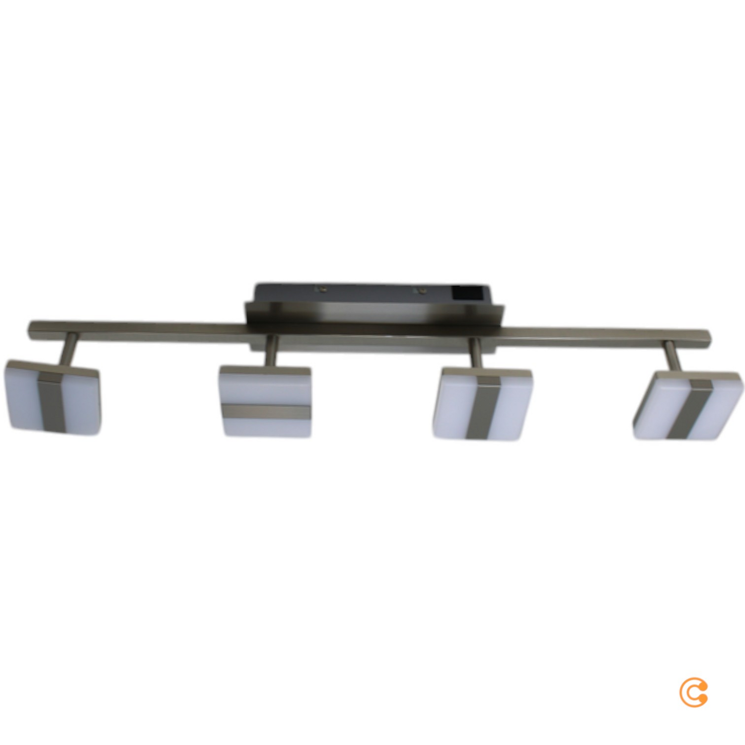JUST LIGHT LED-Deckenleuchte Lolasmart-Sabi I Polycarbonat Eisen 4-flammig Lampe