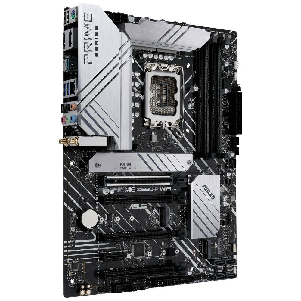 Asus PRIME Z690-P WIFI Mainboard Sockel Intel 1700 Formfaktor DDR5-RAM 128 GB - 4711081469612