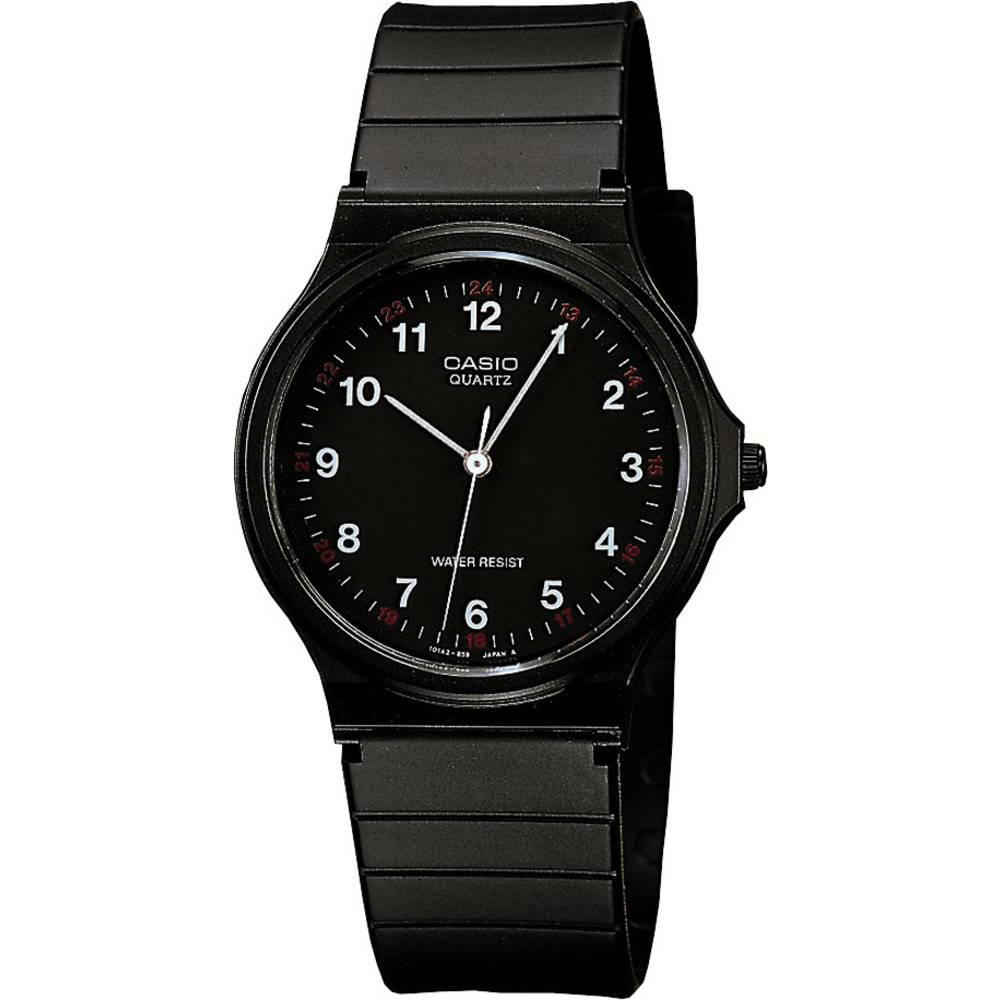 Montre-bracelet Casio MQ-24-1BLLEG pour homme, analogique et résistante aux éclaboussures