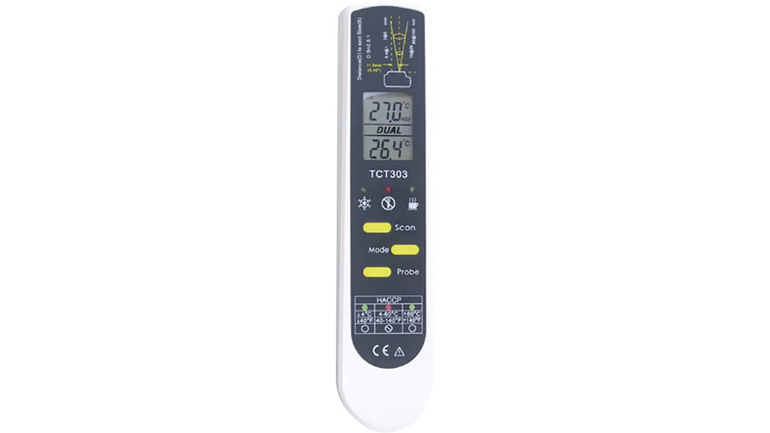 TFA 31.1119.K Infrarothermometer und Einstichthermometer (HACCP) Optik 2:1