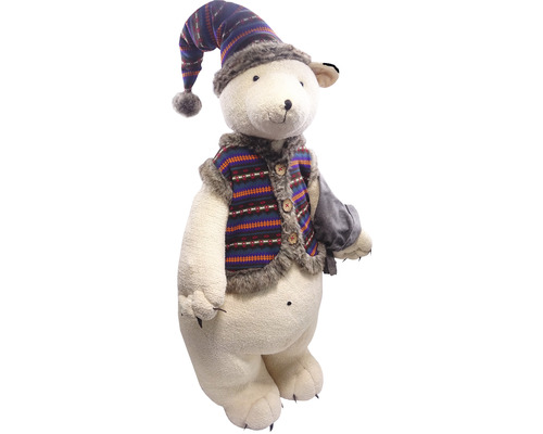 Lafiora Dekofigur Eisbär 160cm Bär Dekorationsfigur Zierfigur Dekoobjekt Figur