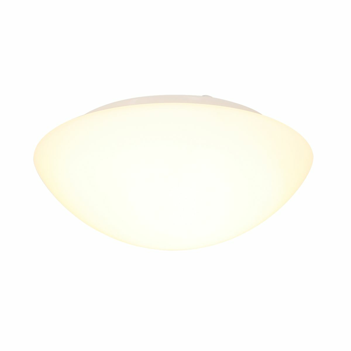 Steinhauer Deckenleuchte Deckenlampe Lampe Leuchte rund 1-flg. Wohnzimmer Weiß
