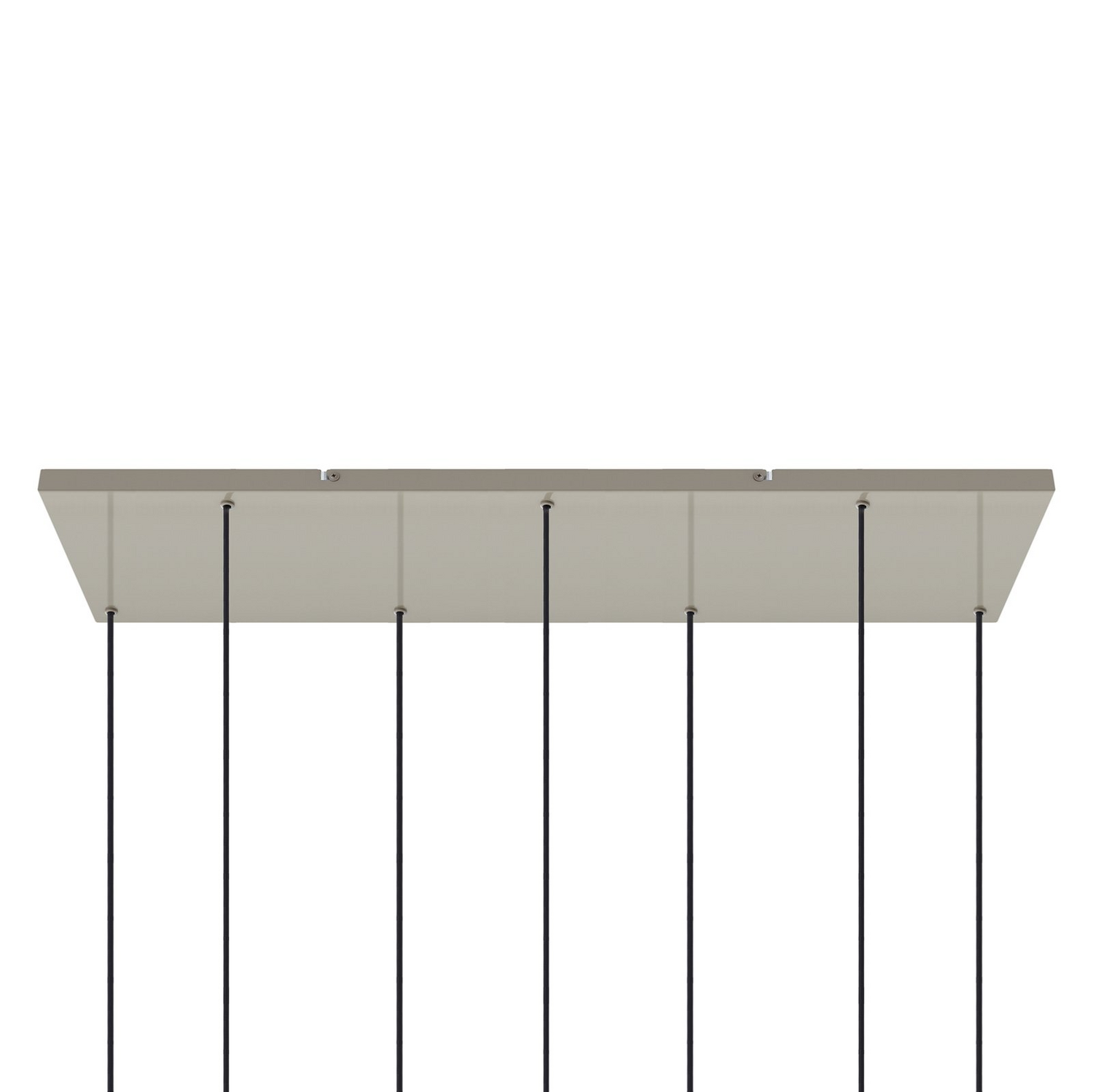 Suspension Lucande Narion à 7 lumières, multicolore, en métal, ampoule GU10.