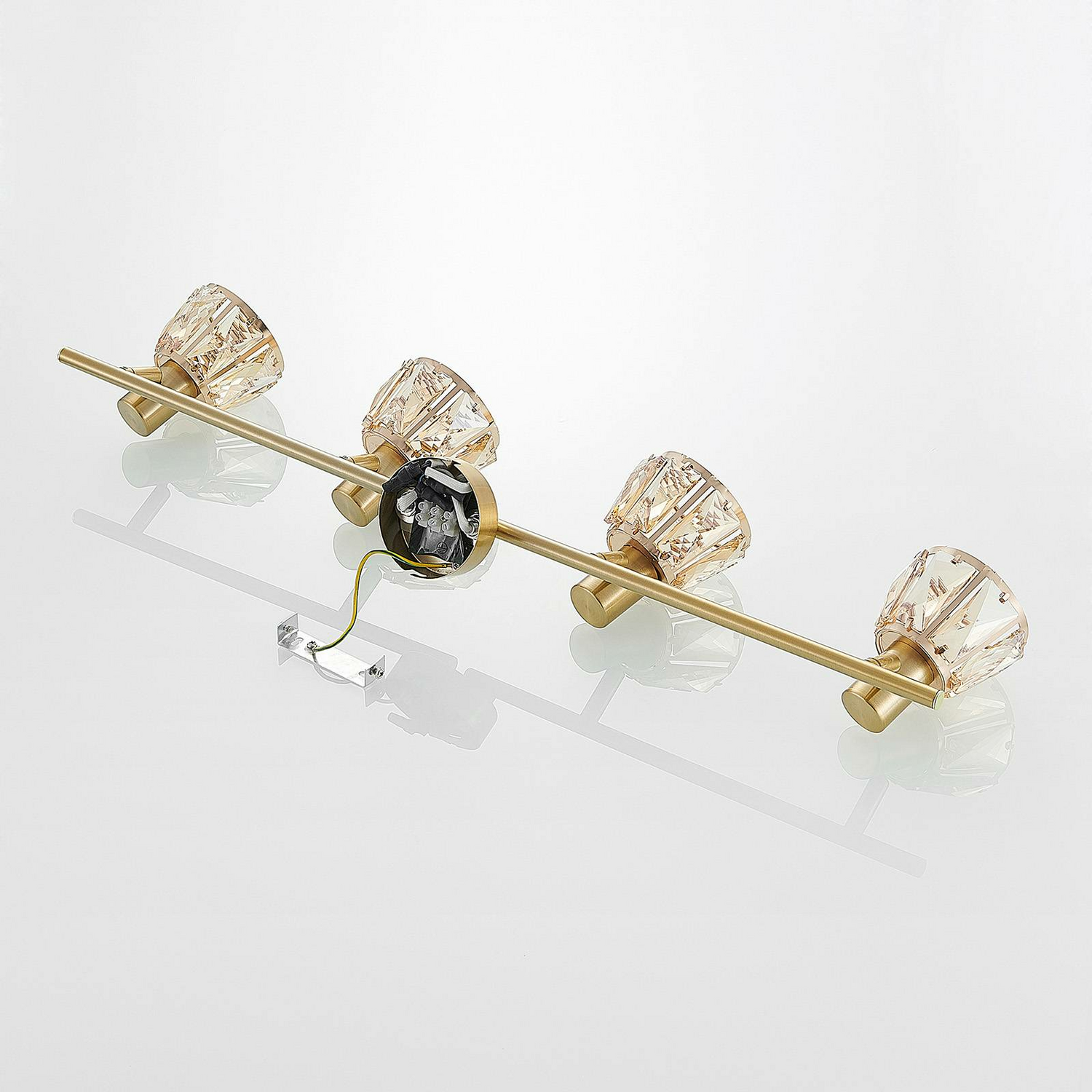 B-Ware Lindby Kosta Deckenlampe Deckenlampe Lampe Leuchte Vierflammig E14 Messing