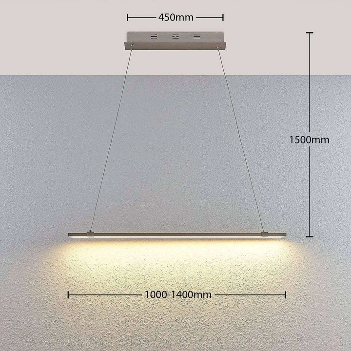Lindby Tymon LED Pendelleuchte Deckenlampe Hängeleuchte Deckenleuchte