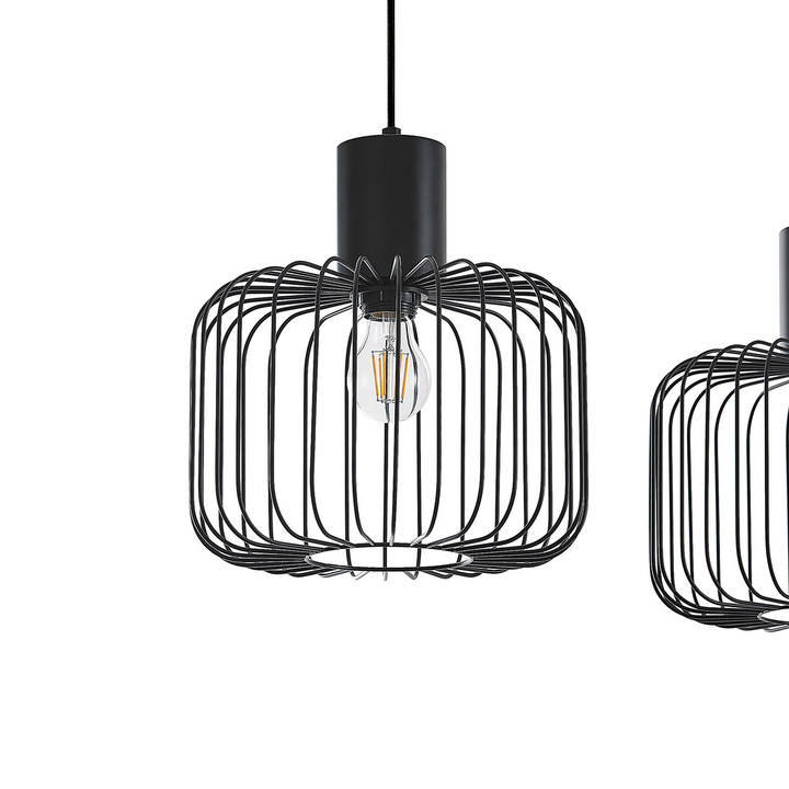 Lindby Vatiki Pendelleuchte Deckenlampe Hängeleuchte Hängeleuchte schwarz m344