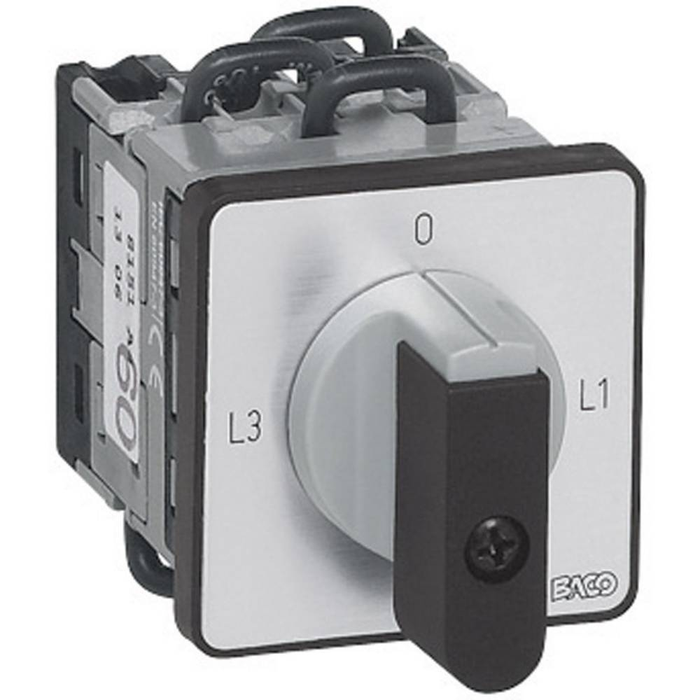 Baco Ny11 Aq1 Amperemeter Umschalter 16 A 2 X 90 ° Grau Schwarz Leistungsschalter B-Ware - 3245062275332