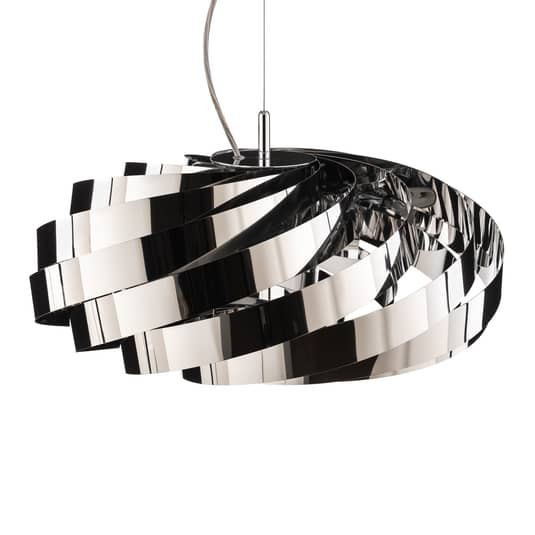 Euluna Hängeleuchte Hängeleuchte Lampe Leuchte Vento chromium-nickel Ø 60 cm