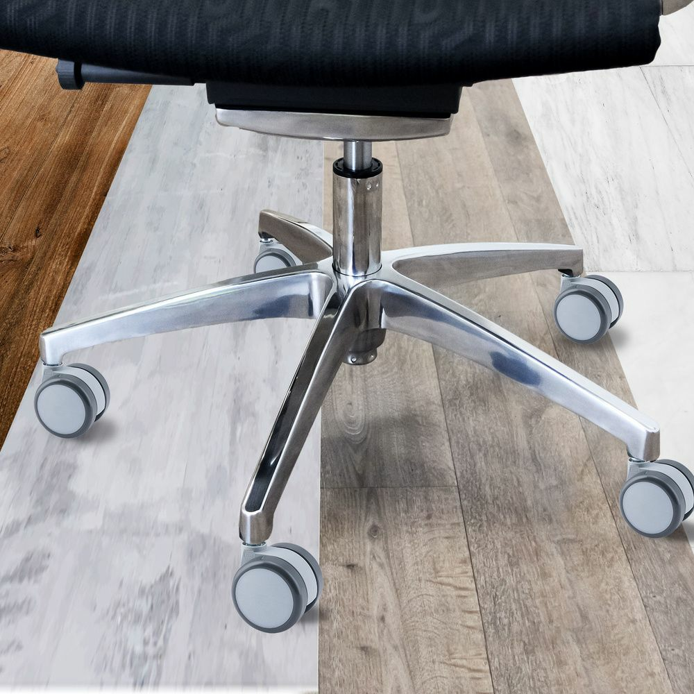 B-Ware 5x Hartbodenrollen Rolo Move 60 11mm / 60mm Büro Stuhl Rolle (5er Pack)  - 4064323023173