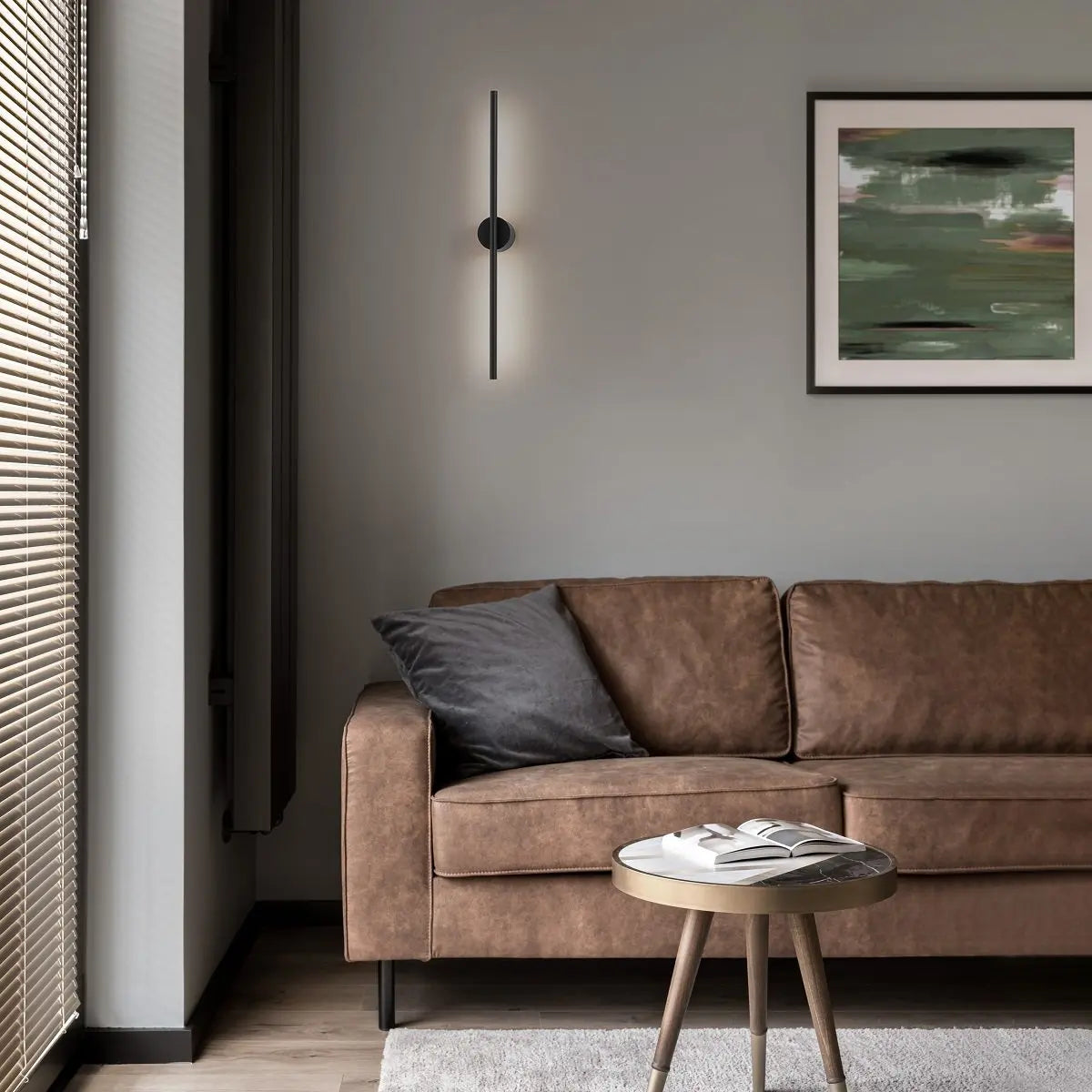 B-Ware Nova Luce Aden Led Wandleuchte Wandlampe 3000 K Schwarz Modern Siehe Text/Foto - 6010452